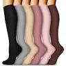 MhzyCaus 6 Pairs Multi-Pattern Compression Socks – Calf Support, Quick-Dry, Anti-Odor, Anti-Slip Sports Socks for Men & Women, Gym, Running, Hiking socks for women leg warmers,sohochic