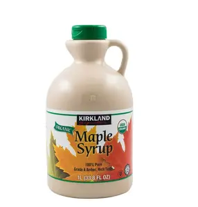 Kirkland Signature Organic Pure Maple Syrup, 33.8 oz - High-Quality Organic Syrup for Baking