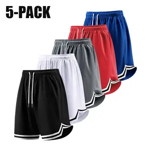 Men’s Summer Sports Shorts  Basketball Soccer  Drawstring  Stretch Mesh, Quick-Dry, Knee-Length, Mid Waist, Drawstring Tie tiktokshopspringglowup,summervibes