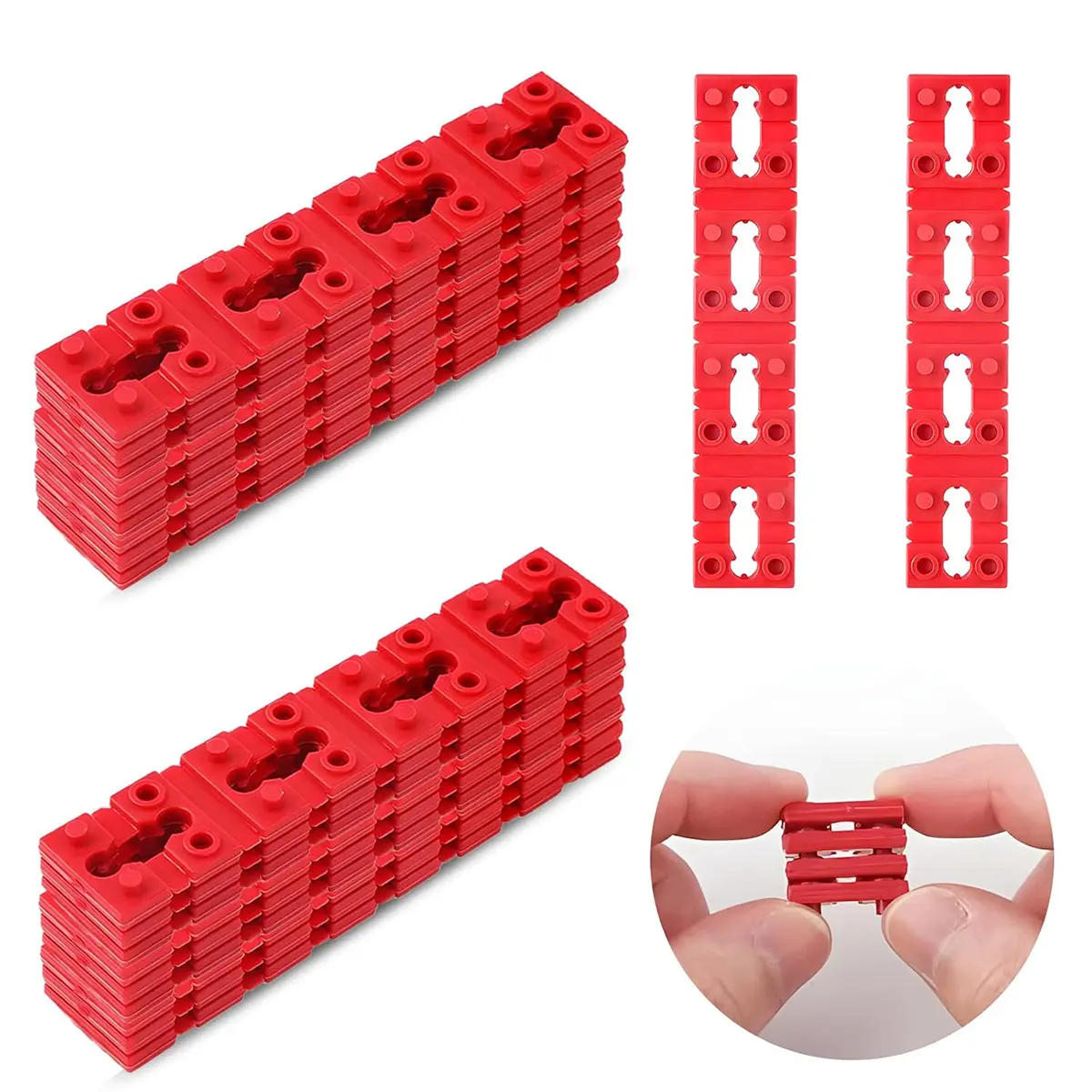 Outlet Spacers for Electrical Box, 24 or 60 or 120 PCS Switch and Receptacle Spacers for Loose Outlet Plug Fix, Electrical Extender Outlet Shims Light Switch Spacer