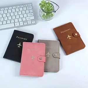 Multifunctional travel passport cover, convenient storage of ID, ticket and passport bag, multi-card passport holder