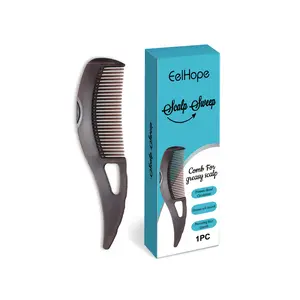 Scalp Sweep Comb for Dandruff Removal Exfoliating Scalp Massager to Remove Dead Skin & Dirt Portable Hair Care Brush for Healthy Hair Growth & Deep Cleansing