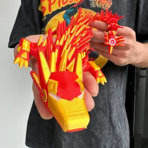 3D Printed Dragon [Iron Man Theme] tiktokshopspringglowup