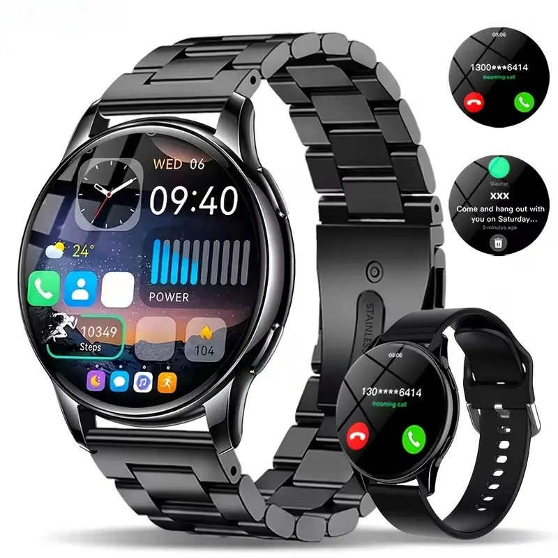 2026 new smart watch, Calling Smart Watch, Multifunctional Smartwatch, suitable for men and women, supports wireless calls, multiple sports modes, extensive notifications, remote photography, music playback, compatible with iPhone and Android
