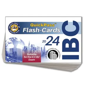 2024 International Building Code IBC QuickPass Flash-Cards