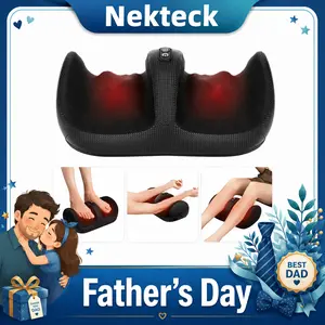 Nekteck Shiatsu Heating Foot Massager, Lightweight Foot Massage with Roller, Ideal for Offices and Home, Father's Day Gift