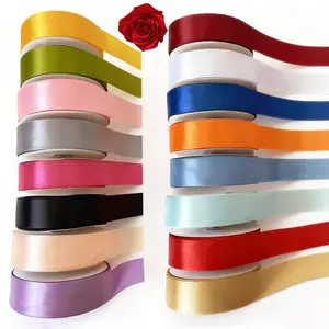 100 Yards Satin Ribbon, 1.57 Inch Wide & Easy to Shape, Perfect for DIY Eternal Rose Crafting Handmade Flowers, Gift Wrapping, Weddings, Parties & Cake Decoration