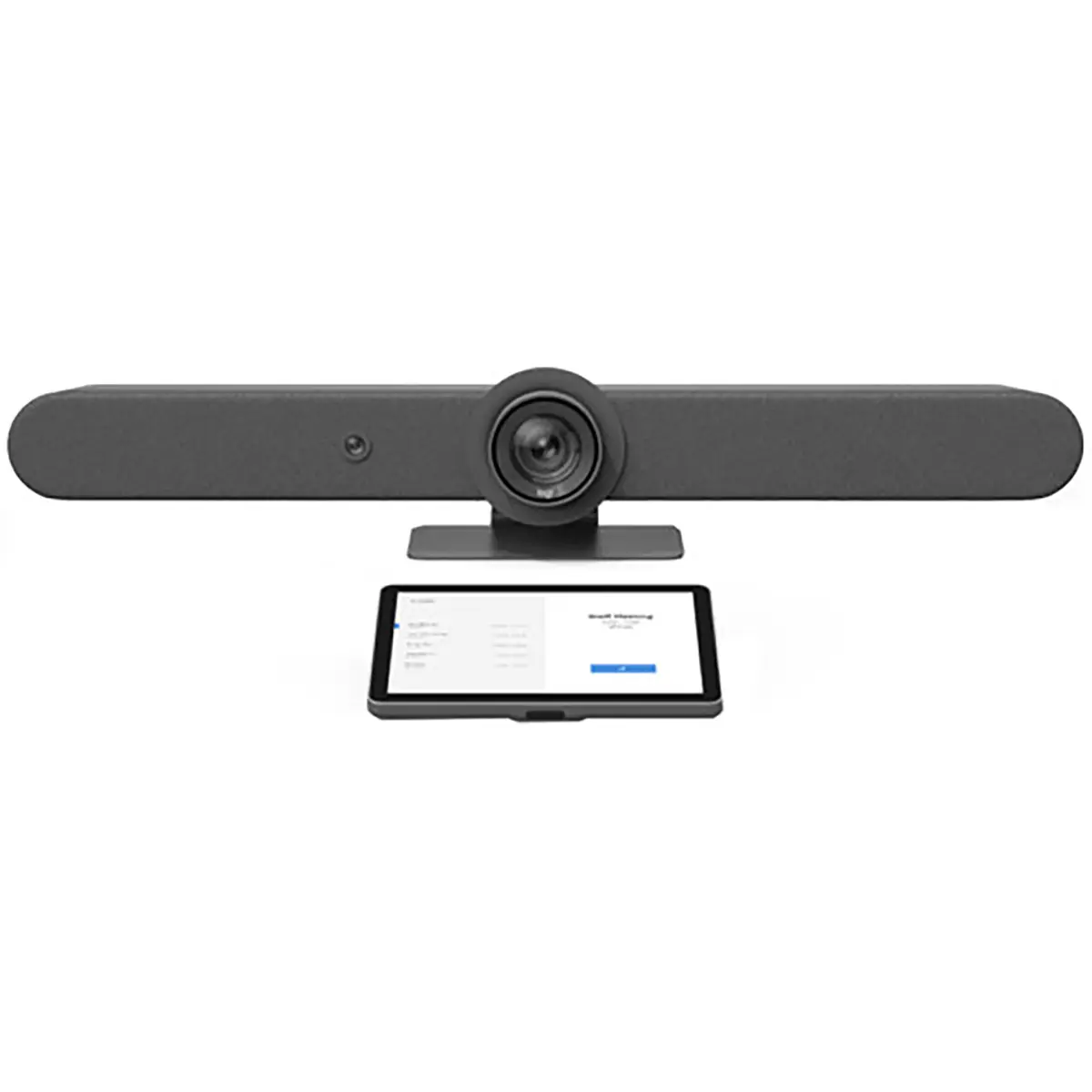 Logitech Rally Bar 4K UHD All-in-One Video Conference Camera with Tap IP 10.1" Touch Controller, Graphite