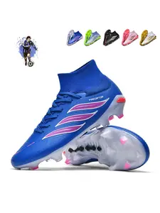 Men's Premium Seamless Soccer Cleats - Non-Slip, Durable Outdoor Lawn Football Boots with Super Grip & Ankle Support, High-end, Fashion
