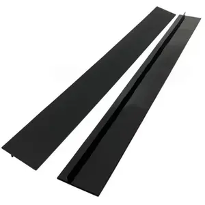 Silicone Stove Seal 2 Counts Waterproof Heat Resistant Countertop Stove Cover Dustproof Kitchen Oil Gas Slit Filler counter gap filler