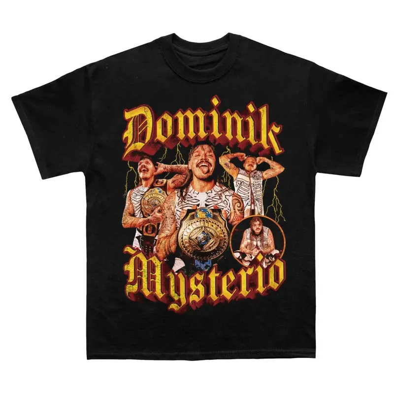 Dominik Mysterio Vintage Retro T-Shirt Must Have for Real Fans T-Shirt