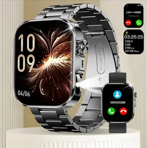 2026 smart watch, equipped with dual straps, multiple sports modes, call notifications, message alerts, and music control. It is the perfect gift for Valentine's Day, Christmas, New Year, or birthdays, suitable for giving to family and friends. Wearable