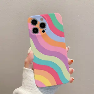 Featuring a vibrant wavy stripe design, this durable, shock-absorbing phone case offers full 360-degree protection and features smooth, precision-cut button covers. Compatible with iPhone 17, 16, 15, 14, 13, 12, 11, and other series models
