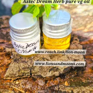 Aztec herb dream oil 5ml organic hermetic shop