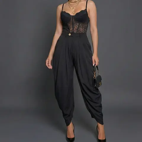 ChicCurve Modern Elegance Pants - Sleek Sophisticated Design for Any Occasion Versatile for Casual Outings & Formal Events Elevate Your Style