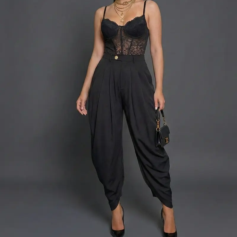 ChicCurve Modern Elegance Pants - Sleek Sophisticated Design for Any Occasion Versatile for Casual Outings & Formal Events Elevate Your Style