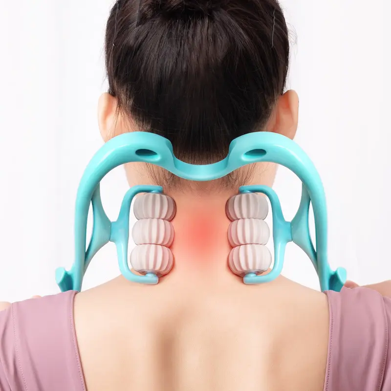 Neck Massager Roller – Stress Relief & Pain Relax Tool