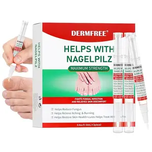 DERMFREE Antifungal Pen - Antifungal Solution for Toenail or Fingernail, Nail Care - Nail Repair  Remove Fungal problem