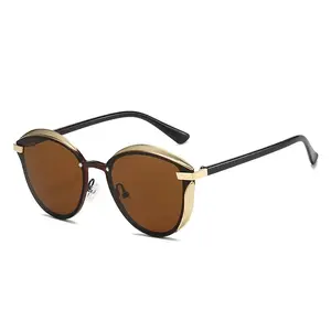 Polarized fashion glasses - alloy oval frame, anti-glare, black driving style with gold trim, casual wear, fashionable glasses, durable frame, anti-glare lenses, exclusive to fashion enthusiasts,Travel Accessories, summer Outfits