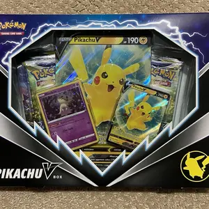 Pokemon TCG Pikachu V Box