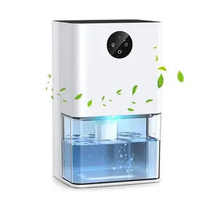 Dehumidifier,1500ML(50 OZ) Small Dehumidifier for Home (300 sq. ft),Quiet with Auto Shut Off, Dehumidifiers for Bedroom, RV, Closet