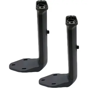 Height-Adjustable Armrest Pair Replacement — Durable, Liftable Gaming/Work Chair Arms Set for Swivel Chairs, Black