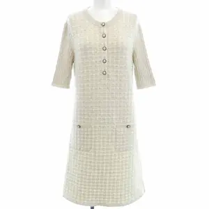 Pre-owned CHANEL Cotton Small Leather Goods Dress