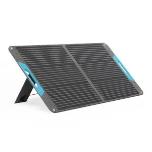 Renogy E.Flex-Core 100W Portable Solar Panel, ETFE, High Power Conversion Efficiency, Multiple Output Ports monocrystalline solar
