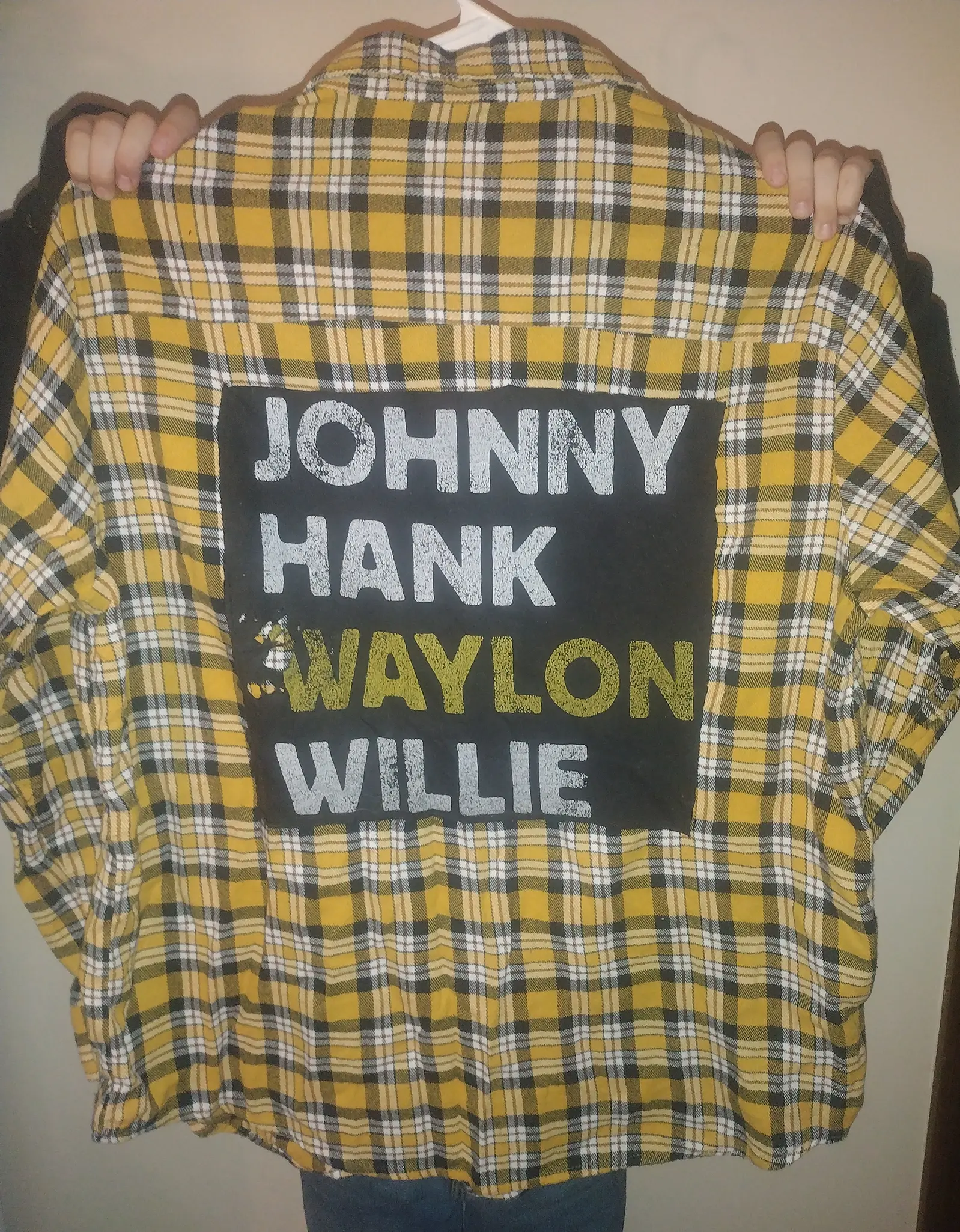 Upcycled Men's Flannel Shirt
