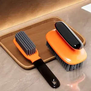 Shoe-cleaning brush, dedicated laundry brush, hard-bristle long-handled brush, cleaning brush, clothes brush, shoe brush, multifunctional clothes brush