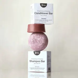 Shampoo and Conditioner Bars for Thickness & Volume