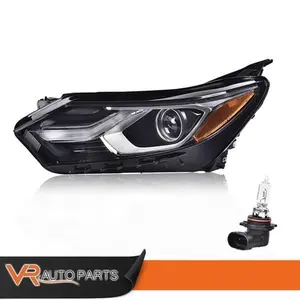 Left Side Halogen LED DRL Headlights Headlamps Fit For 2018-20 Chevy Equinox
