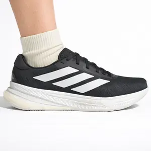 Adidas Women's Black/White Supernova Ease Sneakers, JH6072 (No Box)