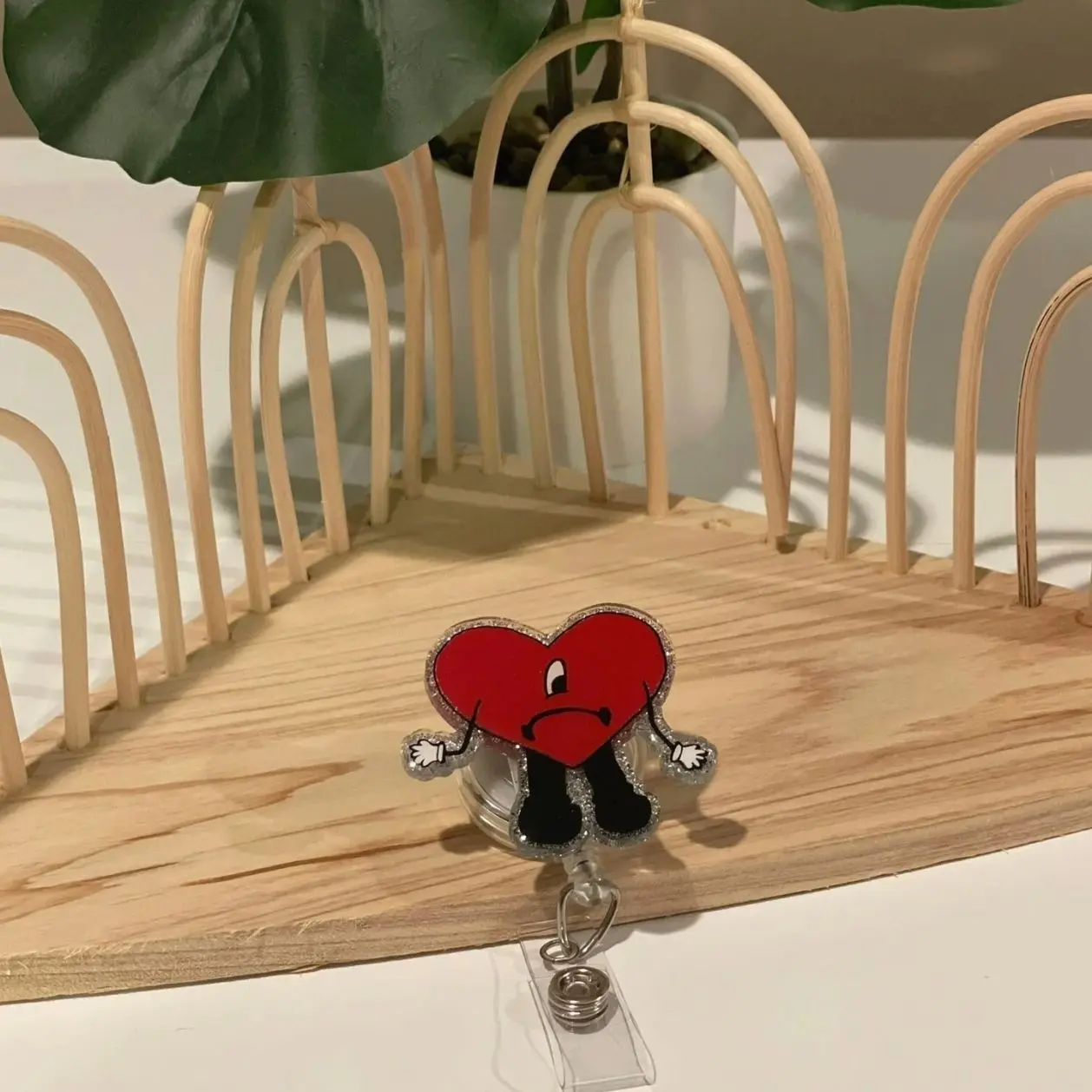 DtMF Badge Reels , Bunny Badge Reels, Concho Badge Reels, Bunny Bowl Badges, Sad heart badge reel