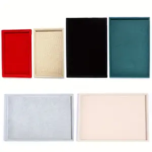 Display storage tray - Multi-color textured storage box, suitable for earrings, bracelets, rings, necklaces - A decorative tray for home decoration and retail stores, with elegant design and smooth surface