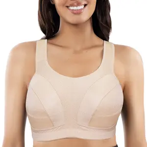 PARFAIT Active P62121 Wirefree Full Busted and Full Coverage Mid-high Impact Unlined Sports Bra