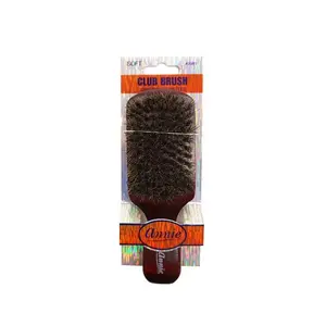 Annie #2081 Soft Club Brush 100% Boar Bristles
