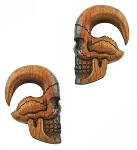 Skull Saba Wood Hangers