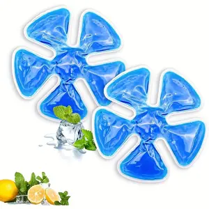 Reusable Helmet and Hat Cooling Gel Pack, Gel Cooling Pad Adult PVC Ice Bag, Hat Ice Pack, Reusable Cap Cooling Insert - Portable Brain Cooling Pad for Heat Relief Accessories, Durable Plastic Design Suitable for Sports & Outdoor Activities