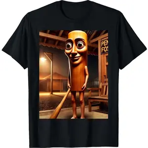 funny graphic tee Tung Tung Tung Sahur T-Shirt