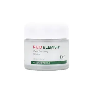 Dr.G Red Blemish Clear Soothing Cream (70ml) Moisturizer Gentle Skincare