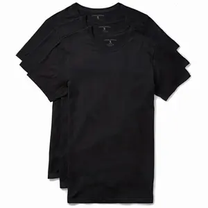 TRAILBLAZER Slim Fit White and Black Tees Crewneck (3 Pack)