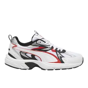 PUMA Mens Milenio Tech Lace Up Sneakers Shoes Casual - White