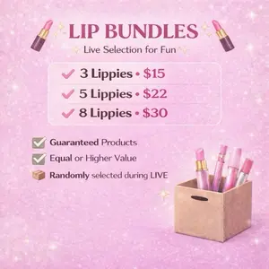 Lippie Beauty Bundle – Curated Lip Gloss, Lip Oil & Lipstick Set