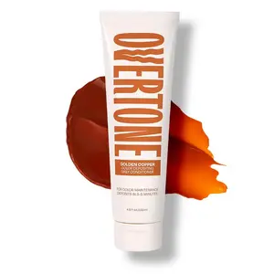 Overtone Color Depositing Daily Conditioner Collection Semi-Permanent Hair Color Hydrating Vegan Non-Damaging Coconut & Jojoba Oils Vibrant Hair Refresh - Hydrate