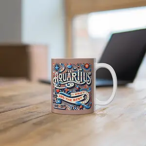 Aquarius are the best Mug 11oz, Zodiac Coffee Cup, Astrology Drinkware, Horoscope Tea Mug, Constellation Gift