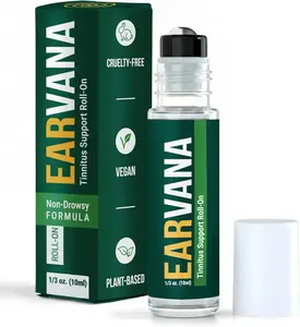 EarVana Tinnitus Relief for Ringing Ears Roll-On – Essential Oil Blend for Auditory Comfort – Soothing Topical Formula for Tinnitus Sufferers – 10ml Made in USA.