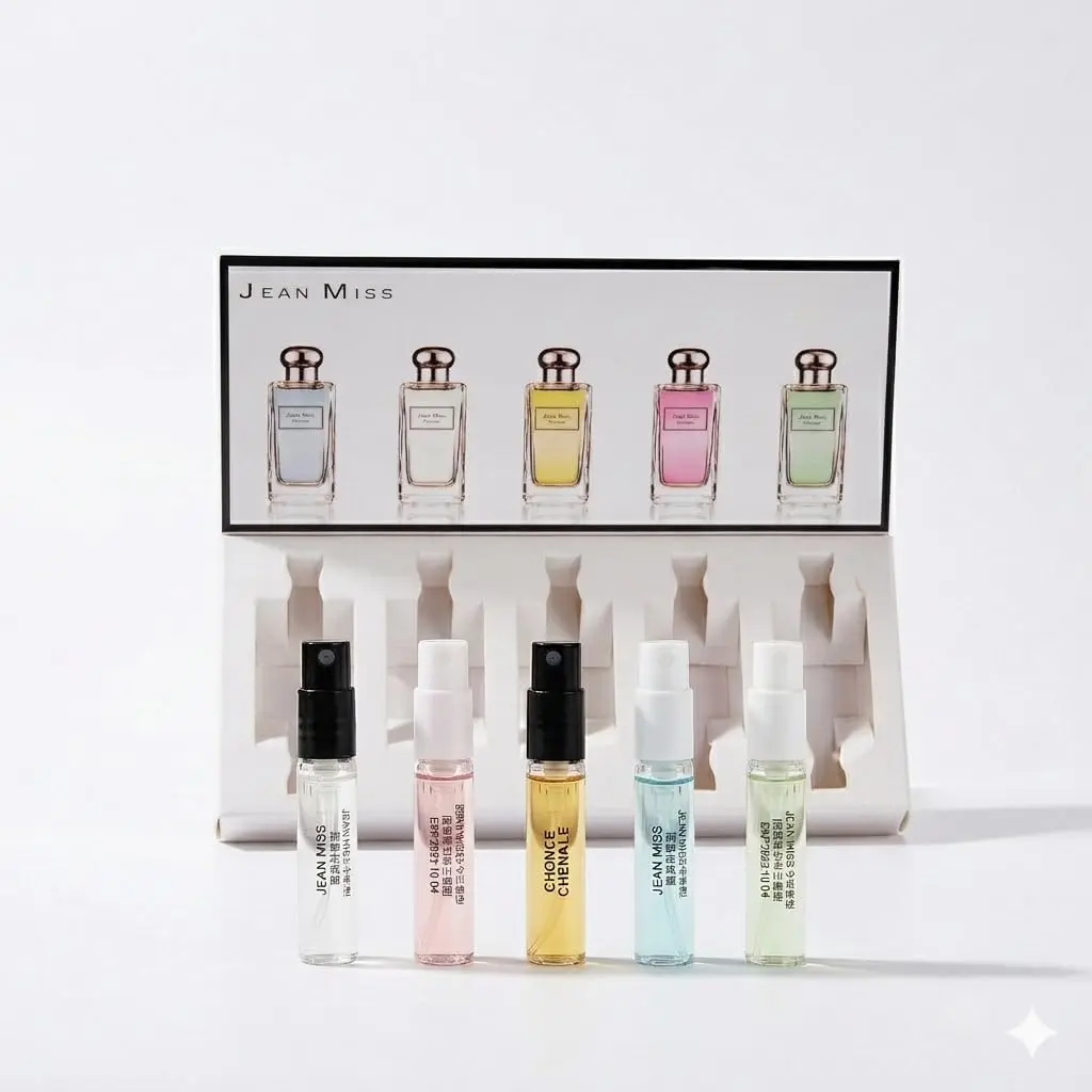 Okian Perfume Mini Vial Samples Gift Set Luxury Fragrance 3ml (5 PCS) Travel Size