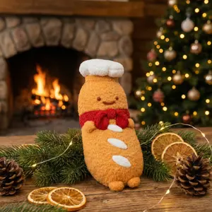 Pawtoto Starch Sausage Chef Squishy Toy Handmade Food Grade Silicon Creamy Clay Feel Soft Quick Rebound