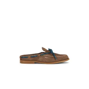 Free People Seas The Day Mule in Taupe Suede
